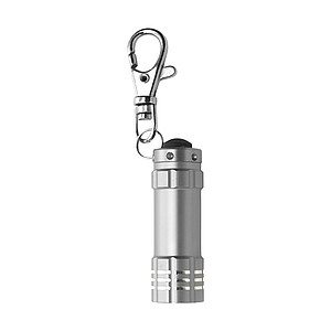 Small metal pocket torch Silver