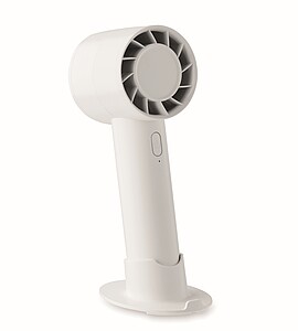 Small portable fan 2000 mAh, white