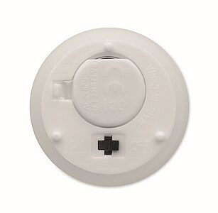 Small real flame-effect LED wax candle