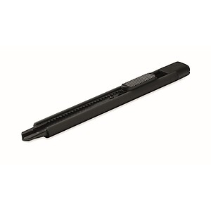 Small retractable knife, black