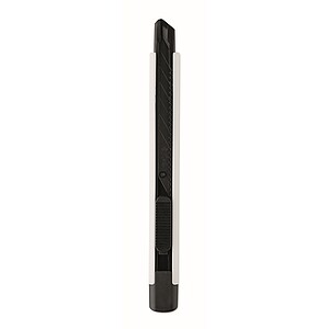 Small retractable knife, white