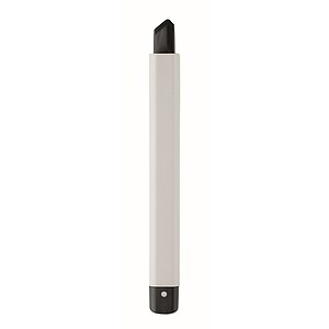 Small retractable knife, white