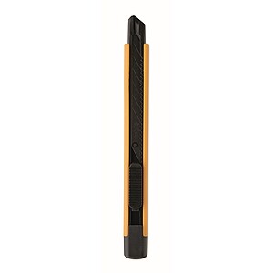 Small retractable knife, yellow