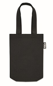 Small RPET felt gift bag, black