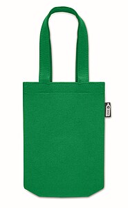 Small RPET felt gift bag, green