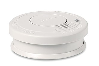 smoke detector with HUSH featu