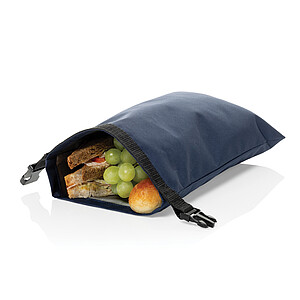 Snackstrap AWARE™ RPET foldable lunchbag 30x20CM, navy blue