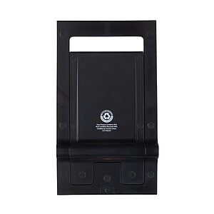 SnapStand RCS recycled plastic foldable phone stand, black