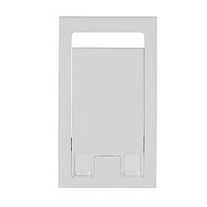 SnapStand RCS recycled plastic foldable phone stand, white