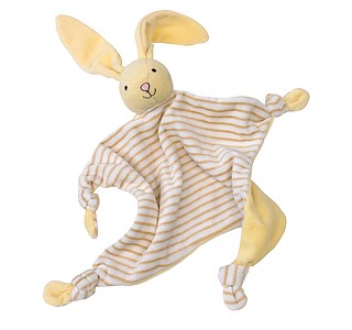 Snuggle bunny,colour yellow, white, brown