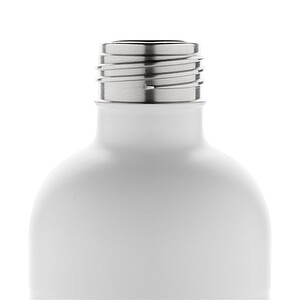 Soda RCS certified re-steel carbonated drinking bottle, white
