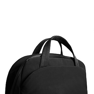 Soft Tote Backpack, black, grey