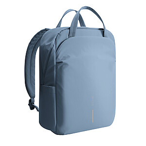 Soft Tote Backpack, blue, grey