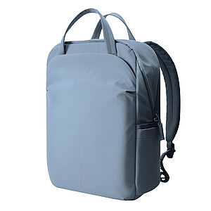 Soft Tote Backpack, blue, grey