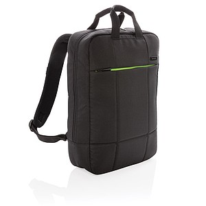Soho business RPET 15.6" laptop backpack PVC free,black