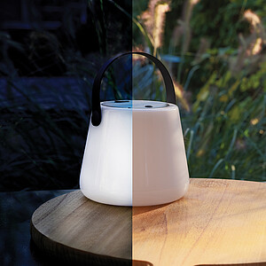 SolarGlow RCS recycled plastic USB-rechargble outdoor light