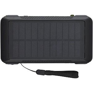 Soldy 10.000 mAh RCS recycled plastic solar dynamo power bank