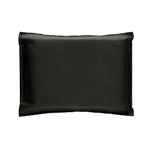Solra emergency blanket in RCS recycled RPET pouch, black