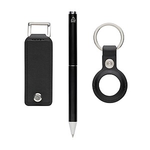 SP Tula RCS certified rPU 3 piece deluxe gift set, black