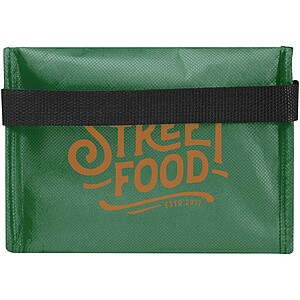 Spectrum 6-can recycled non-woven cooler bag 4L, green