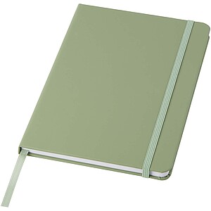 Spectrum A5 hard cover notebook, heather green