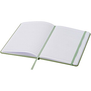 Spectrum A5 hard cover notebook, heather green