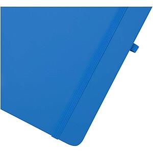 Spectrum Plus A5 hard cover notebook, light blue
