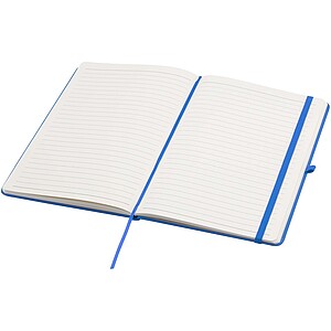 Spectrum Plus A5 hard cover notebook, light blue