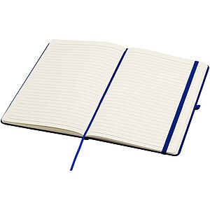 Spectrum Plus A5 hard cover notebook, navy blue
