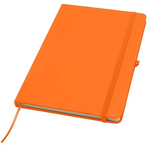Spectrum Plus A5 hard cover notebook, orange