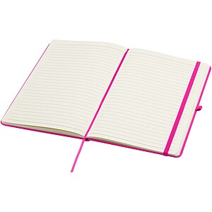 Spectrum Plus A5 hard cover notebook, pink