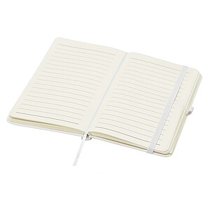 Spectrum Plus A6 hard cover notebook, white