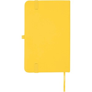 Spectrum Plus A6 hard cover notebook, yellow