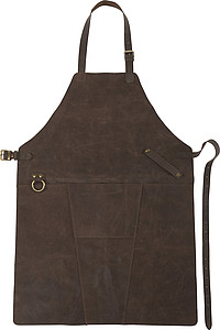 Split leather apron