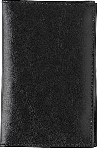Split leather RFID (anti skimming) credit card wall