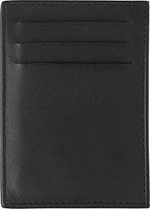 Split leather RFID (anti skimming) credit card wall