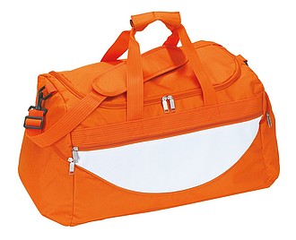 Sports bag "Champ",colour orange, white