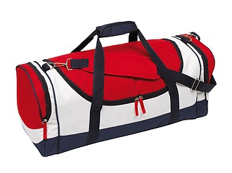 Sports bag "Marina",colour blue, red, white