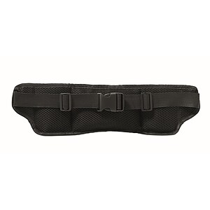 Sports waist bag 420D RPET, black
