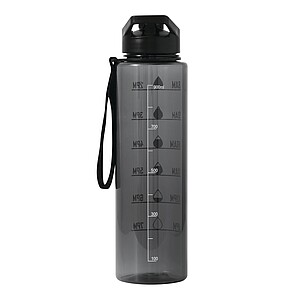 Sports water bottle, black