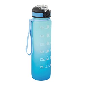 Sports water bottle, blue
