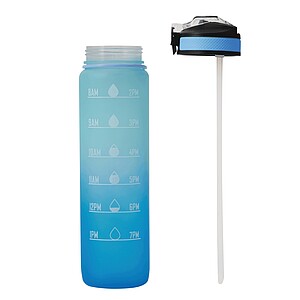 Sports water bottle, blue