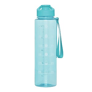 Sports water bottle, light blue