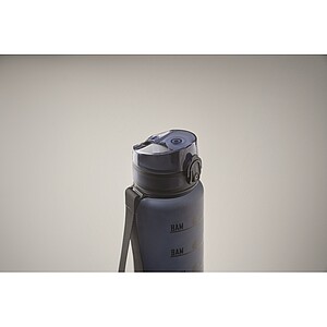 Sports water bottle RPET 1L, french navy