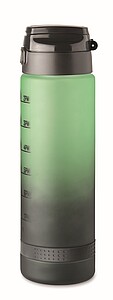Sports water bottle RPET 1L, green