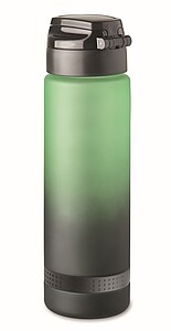 Sports water bottle RPET 1L, green