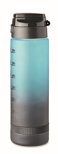 Sports water bottle RPET 1L, turquoise