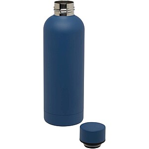 Spring 500 ml RCS certified recycled stainless steel copper vacuum insulated bottle, ocean blue