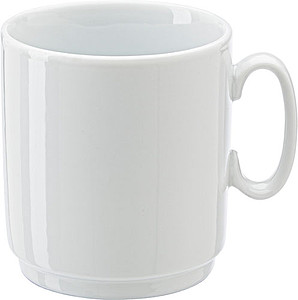 Stackable porcelain mug (290cc).