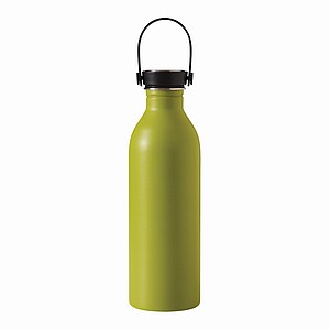 Stainless steal flask, green